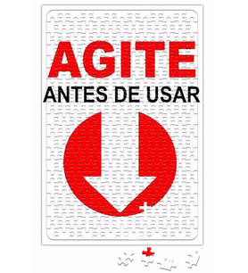 Agite Antes de Usar Puzzle 240 Parça Yapboz