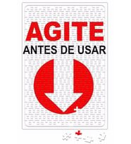 Agite Antes de Usar Puzzle 240 Parça Yapboz