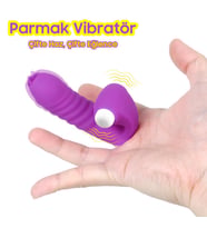 Do it Love - Parmak Vibratör - Eğlence içinizde -  ve Vajina Kullanımlı - Haz Halkaları - G ve Clitoral Zevk - Kırmızı (STD)