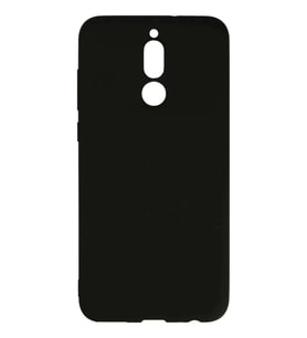 Mate 10 Lite Kılıf Nano içi Kadife Silikon - Siyah