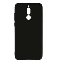 Mate 10 Lite Kılıf Nano içi Kadife Silikon - Siyah