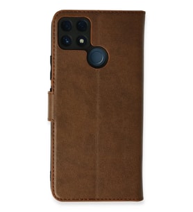 Realme C25 Kılıf Trend S Plus Kapaklı Kılıf - Taba Belirtilmemiş