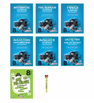 LGS 8.Sınıf Soru Bankası Full Set (7 kitap)
