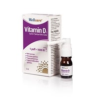 Wellcare Vitamin D3 1000 IU 5 ml