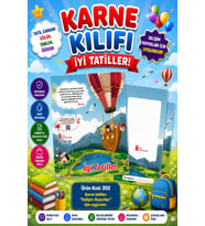 Ata Okul Öncesi ve İlkokullar İçin Karne Kılıfı (Gelişim Dosyasına Uygun) Ürün Kodu:202 (5 Adet)