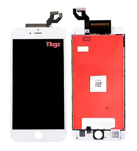 Tkgz - iPhone 6S PLUS Uyumlu Lcd Ekran Dokunmatik -A- Kalite (LW MARKA) BEYAZ