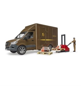 Bruder Mercedes Benz Sprinter Ups Kargo Aracı Transpalet BR02678