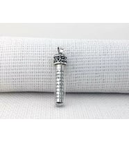 Ayetel Kursi Dualı Zemzem Sulu Muska Cevşen 925 Ayar Gümüş Erkek Kolye Ucu