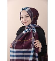 MÜRDÜM Sima Burberry Ekose Şal