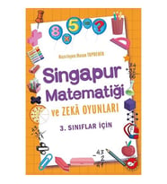 Singapur Matematiği Ve Zeka Oyunları 3. Sınıf - Beyaz Balina Yayınları