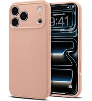 iPhone 18 Pro Max / 17 Pro Max ile Uyumlu Kılıf Liquid Air Rose Titanium - ACS09892