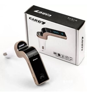 Carg7 Bluetooth Araç Fm Transmitter Usb Girişli