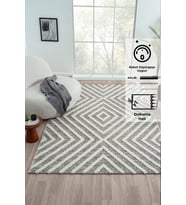 Konfor Sevilla 5506 Bukle Yumuşak Örgü Modern Dokuma Halı