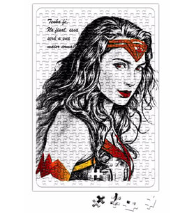 Wonder Woman Puzzle 240 Parça Yapboz