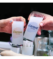 İsme Özel Baskılı 2li Rakı Bardağı