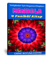 Yetişkinler İçin Boyama Kitap Seti (4 Kitap)