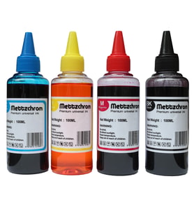 Mettzchrom Orjinal Mürekkep Kartuş Takımı Epson 103 L3150 L3150 Uyumlu 4x100 Ml Renkli