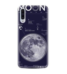 Samsung Galaxy A50 Kılıf Desenli Moon Info 1424