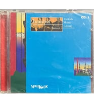 (Müzik CD si - Plak Değildir) CD İstanbul Turkish Music Library Açılmamış Jelatininde CD
