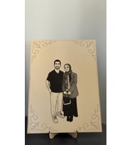 Kişiye Özel Lazer İşleme Ahşap Fotoğraf Tablosu