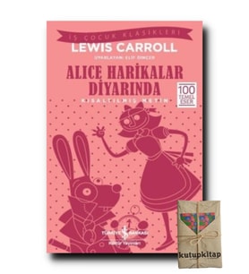 Kutupkitap Alice Harikalar Diyarında Çocuklar için Öyküler Kısaltılmış Metin Okul Çağı 6-10 Yaş