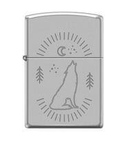 Zippo Simple Wolf Design Çakmak - 205-115793