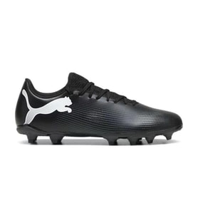Puma 107723 02 Erkek Krampon Spor Ayakkabı (Siyah - Beyaz)