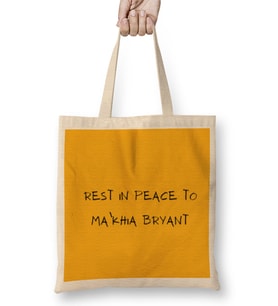Rest in Peace to Ma’Khia Bryant Black Lives Matter Bez Çanta Uzun Saplı