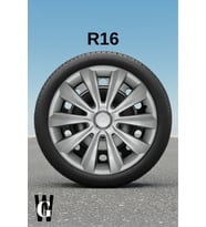 Opel Calibra 16 İnç Jant Kapağı (4 ADET) Gri G119