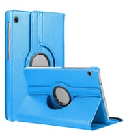 Microsonic Lenovo Tab M10 TB-X505F 10.1` Kılıf, (ZA4G0072TR) 360 Rotating Stand Deri Mavi