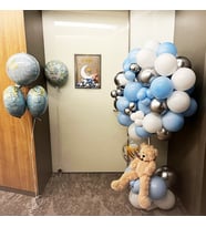 Ayıcıklı Dekoratif Balon Buketi