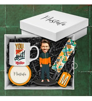 Motto Gift Erkeklere Özel Tasarım Karikatür Biblolu Hediye Kutusu 112979
