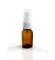 Sprey Başlıklı Amber Cam 10 ml Boş - Yedek Şişe