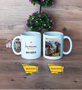 Fen Bilimleri Öğretmeni Kupa Bardak Beyaz Fotoğraflı Öğretmenler Günü Hediyesi