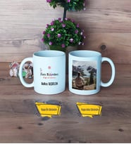 Fen Bilimleri Öğretmeni Kupa Bardak Beyaz Fotoğraflı Öğretmenler Günü Hediyesi