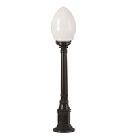 AVONNI BSU-68204-BSY-M1-B Siyah Boyalı Dış Mekan Aydınlatma E27 ABS Akrilik Cam 20cm
