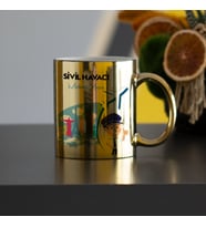 Sivil Havacı Gold Kupa Bardak
