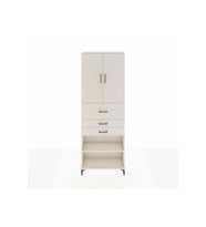 Arges Dolap 4 Raflı 3 Çekmeceli 2 Kapaklı 88x30x243 Aytaşı-Aytaşı