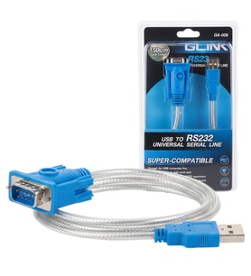 PowerMaster PM-21764 USB to RS232 1.5 Metre Üniversal Serial Line (Glink GA-009)