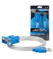 PowerMaster PM-21764 USB to RS232 1.5 Metre Üniversal Serial Line (Glink GA-009)