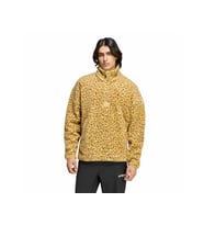 Adidas TERREX XPL HP SNAP AOP Erkek Outdoor Çeyrek Fermuarlı Polar Üst KQ9092 Sarı