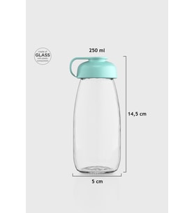 Renga Milky Kids 250 ml Cam Şişe 181011 Su Yeşili