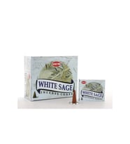 Kişiye Özel White Sage Aromalı Konik Tütsü