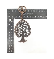 AĞAÇ VE YAPRAK FİGÜRÜ İLE İLGİLİ ANAHTARLIK (Metal)