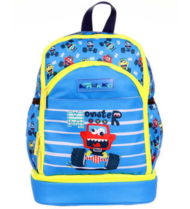 Kaukko Kids Anaokul Çantası Monster Truck V6029