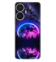 Realme C55 Kılıf Silikon Desen Özel Seri Star Planet 1652
