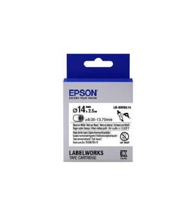 Epson LK-7WBN Standard Beyaz Üzeri Siyah 36MM 9Metre Etiket (Karışık)