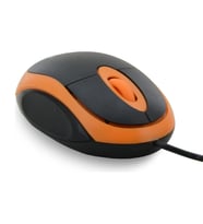 Saywin Kablolu Optik Mouse Siyah Turuncu Renk Ev ve Ofis Kullanımına Uygun Kablolu Bilgisayar Faresi SN390