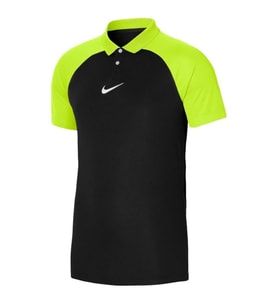 Nike Dh9228 M Nk Df Acdpr Ss Polo K T-Shirt Siyah Neon Yeşil (Siyah-Neon Yesıl)