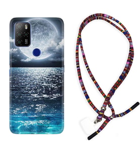 Omix X300 X500 X400 X600 X700 Kılıf Boyun Asklı Rasta Silikon Great Moon 1301
